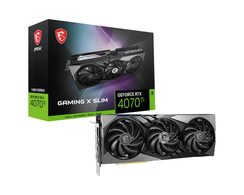 MSI GeForce RTX 4070 Ti GAMING X SLIM 12G